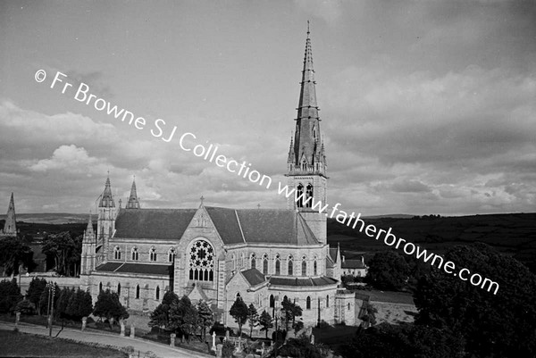 CATHEDRAL FROM ROOF OF PRESBYTERY (EVENING TIME)